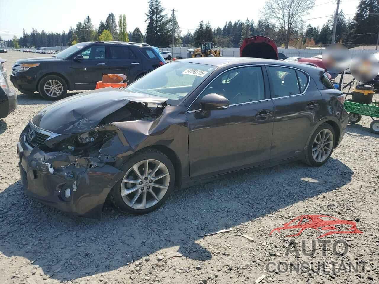 LEXUS CT 200 2012 - JTHKD5BH3C2112182