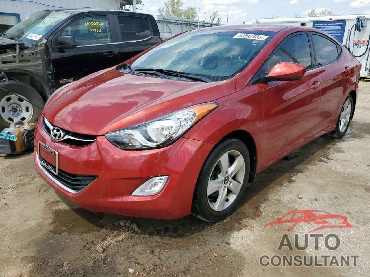 HYUNDAI ELANTRA 2013 - KMHDH4AE1DU626730