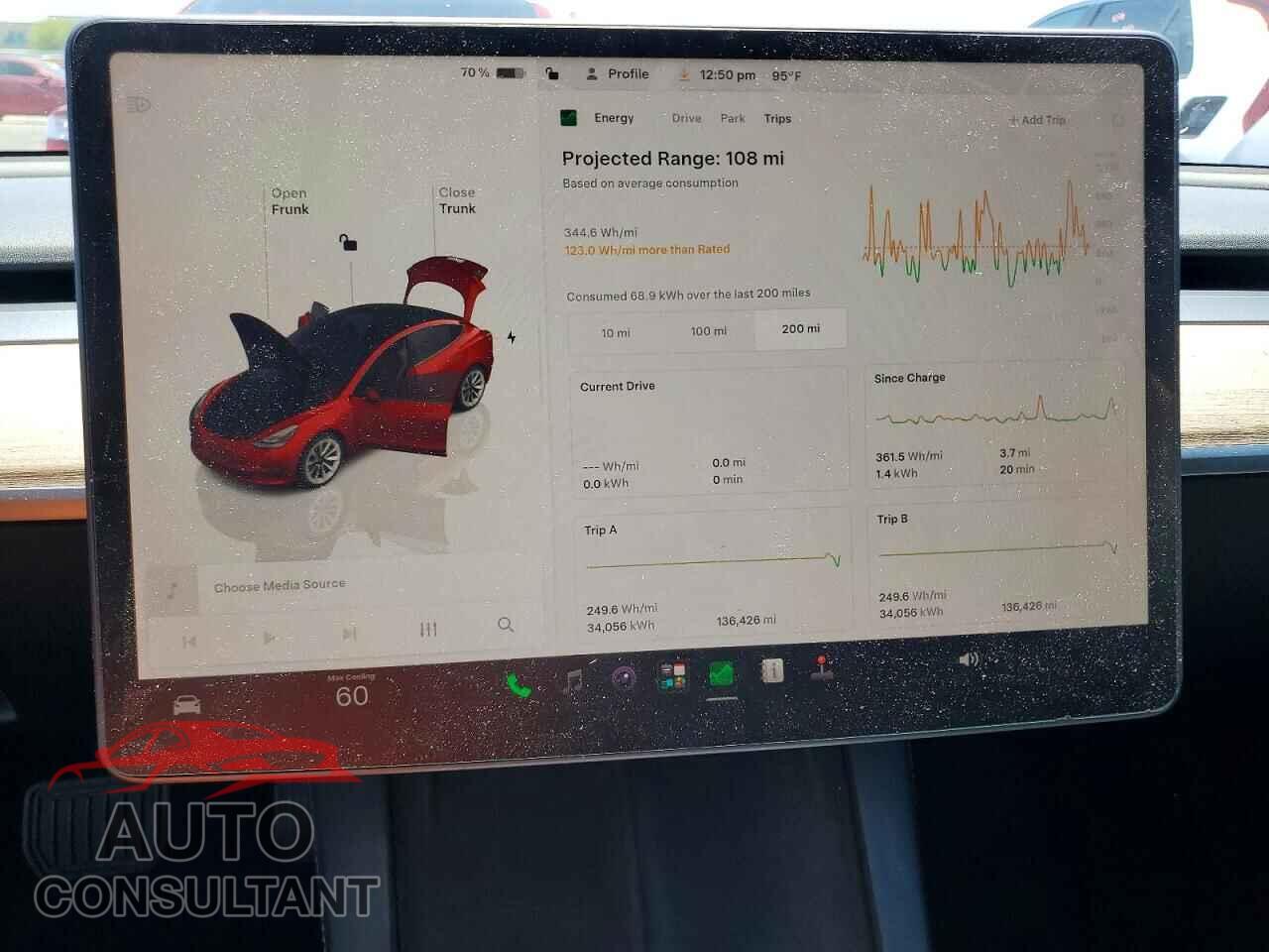 TESLA MODEL 3 2022 - 5YJ3E1EA8NF371874