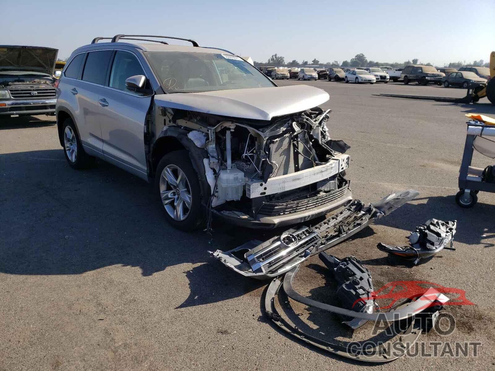TOYOTA HIGHLANDER 2019 - 5TDDZRFH4KS944893