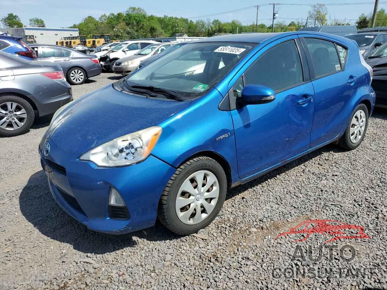 TOYOTA PRIUS 2012 - JTDKDTB31C1026403