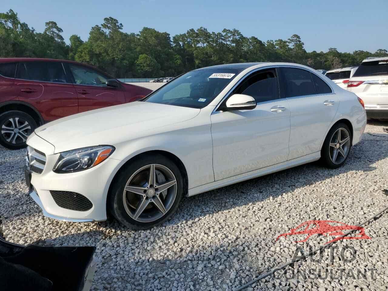 MERCEDES-BENZ C-CLASS 2016 - 55SWF4JB8GU169922