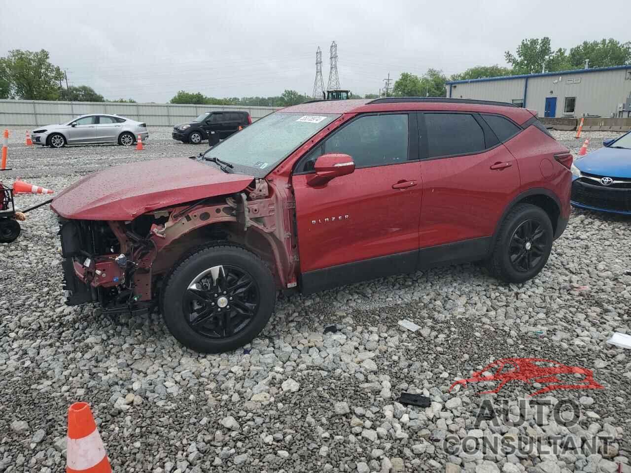 CHEVROLET BLAZER 2021 - 3GNKBCRS9MS544401