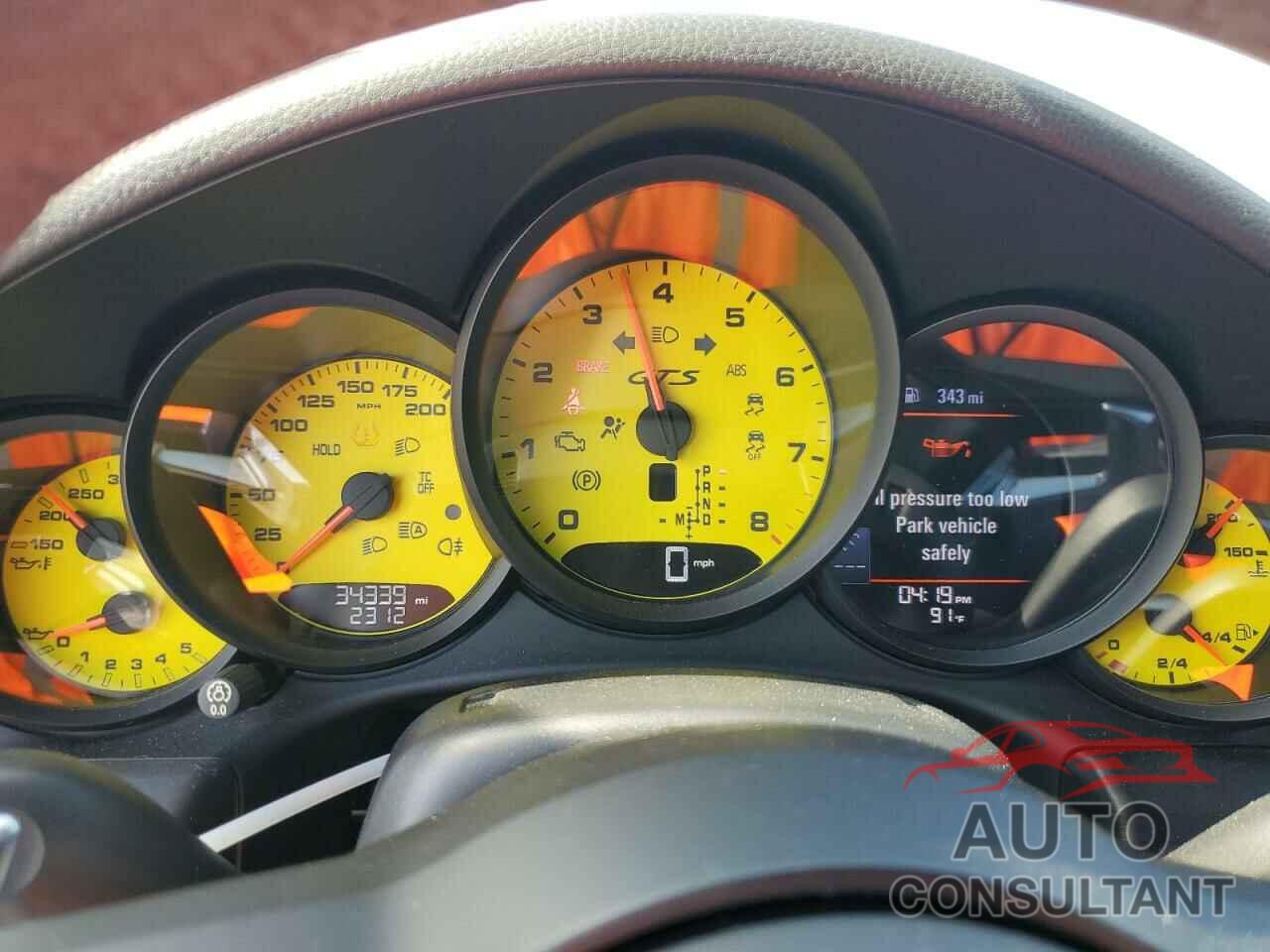 PORSCHE 911 2017 - WP0AB2A98HS124749