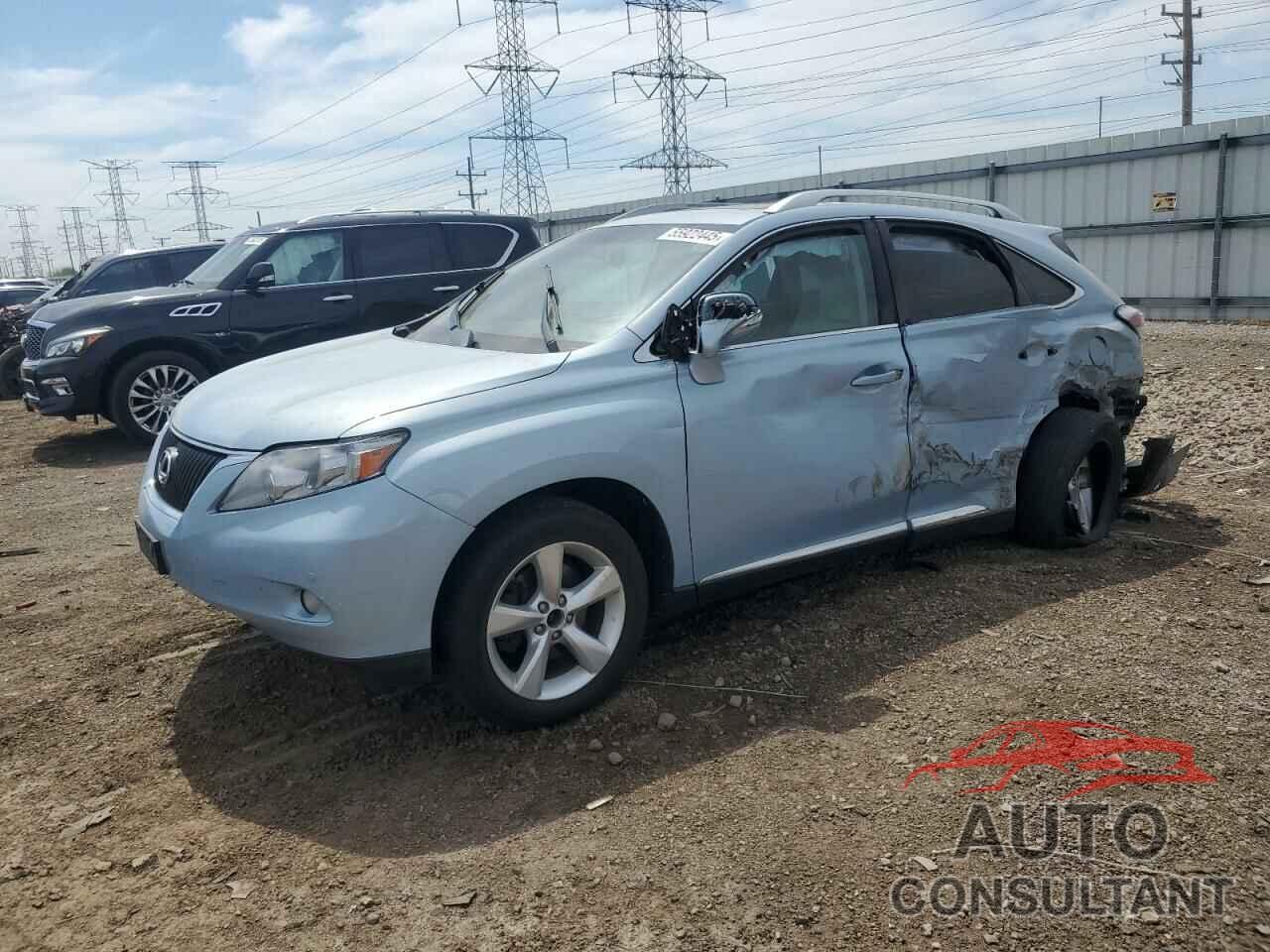 LEXUS RX350 2010 - 2T2BK1BA8AC053868