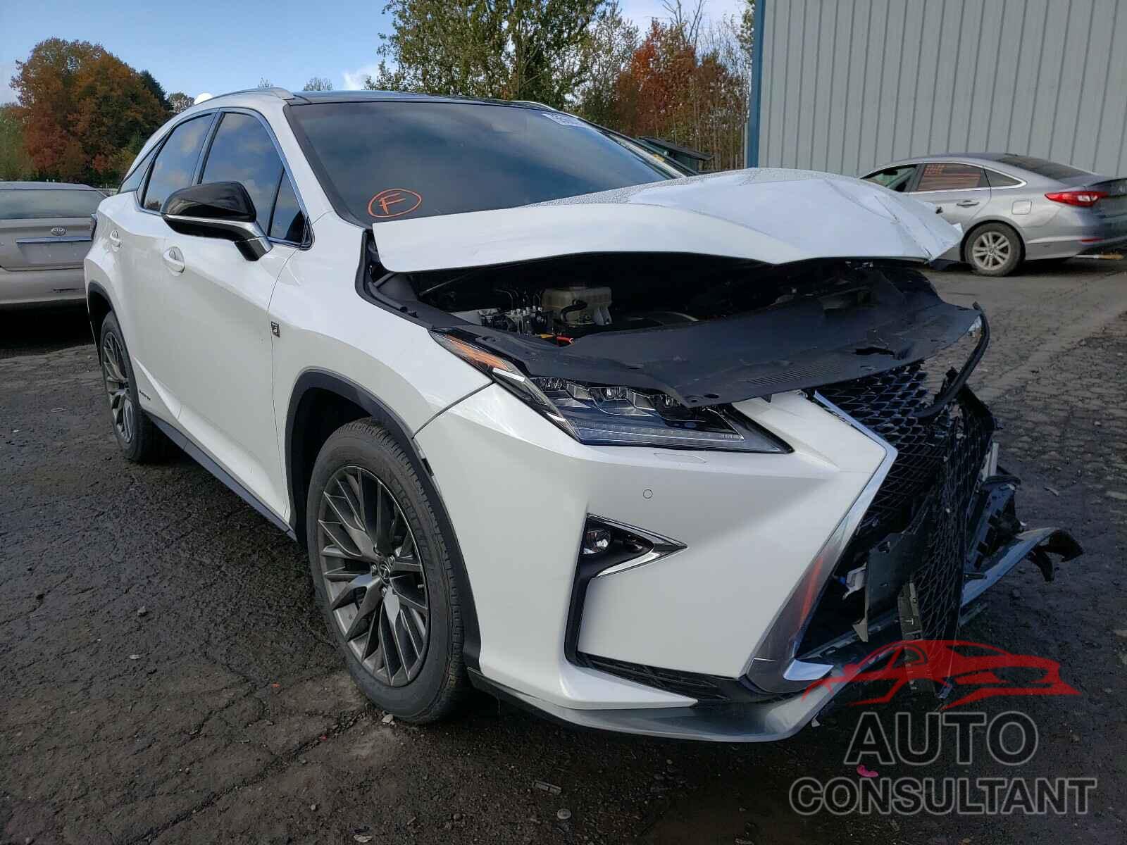 LEXUS RX 450H BA 2019 - 2T2BGMCA2KC034347