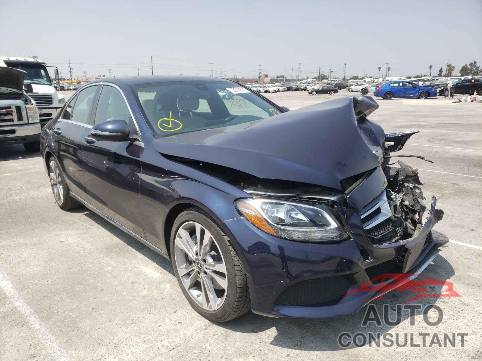 MERCEDES-BENZ C-CLASS 2018 - 55SWF4JB9JU271771