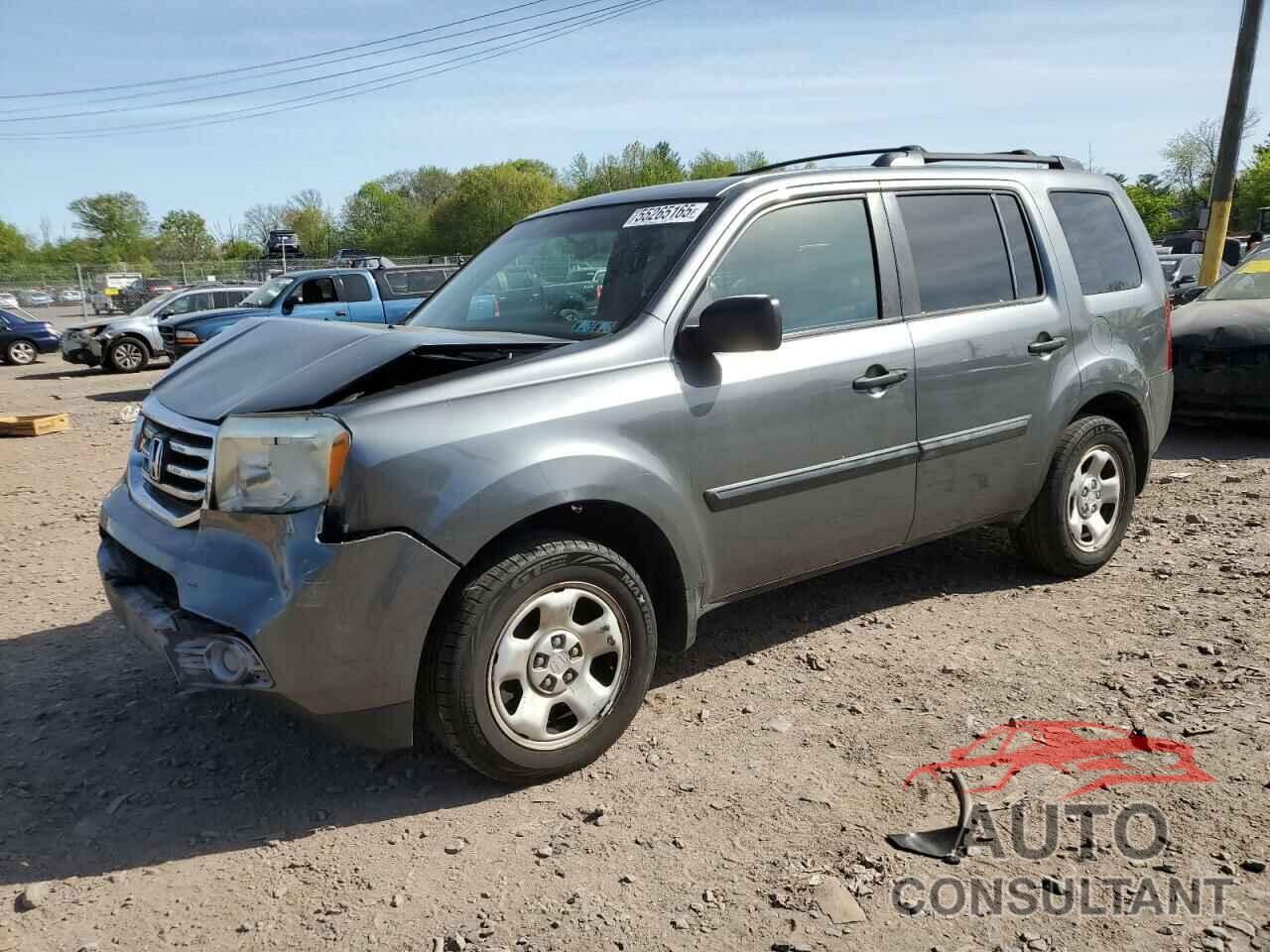 HONDA PILOT 2012 - 5FNYF4H28CB056918