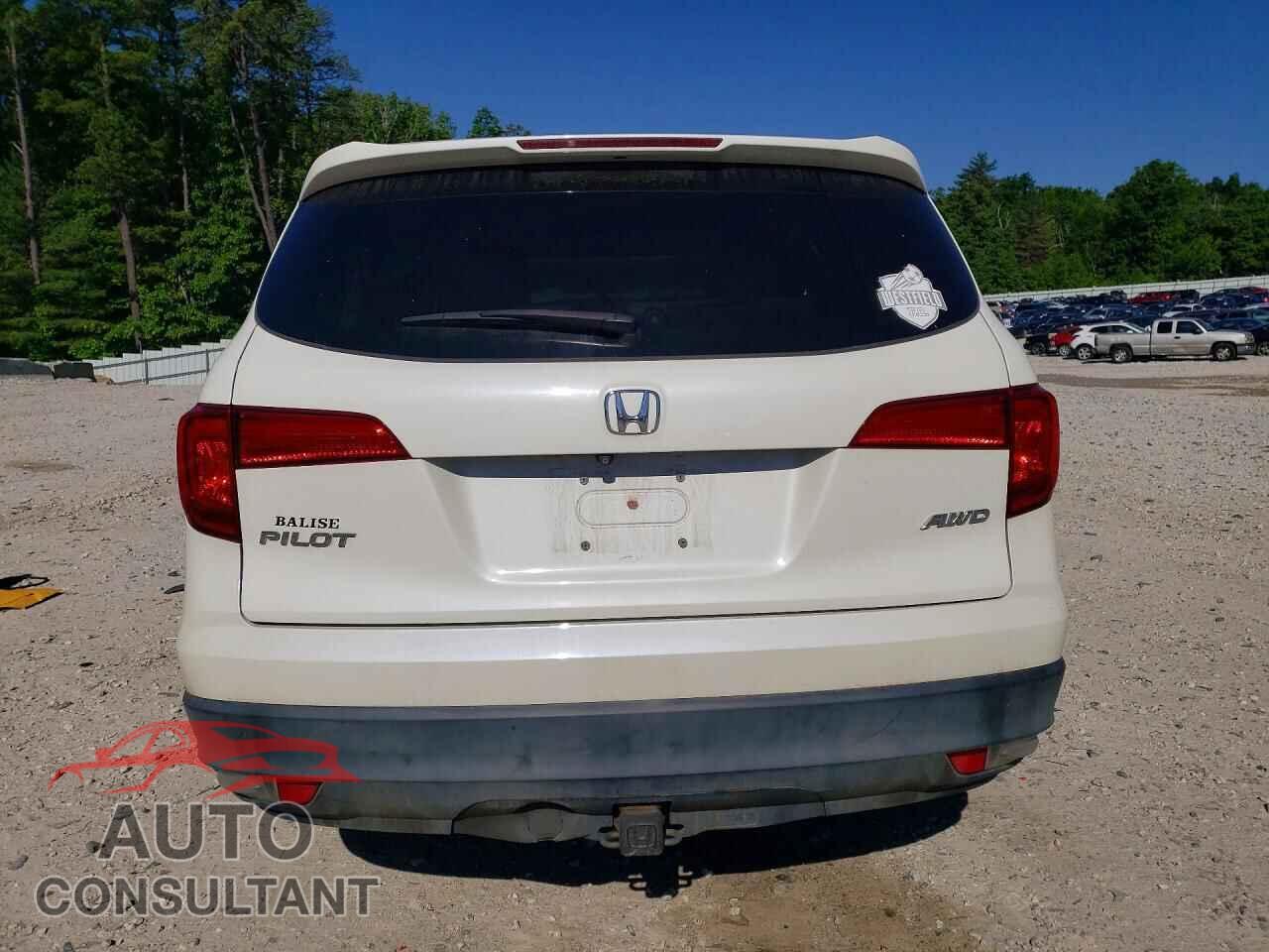 HONDA PILOT 2017 - 5FNYF6H53HB054801