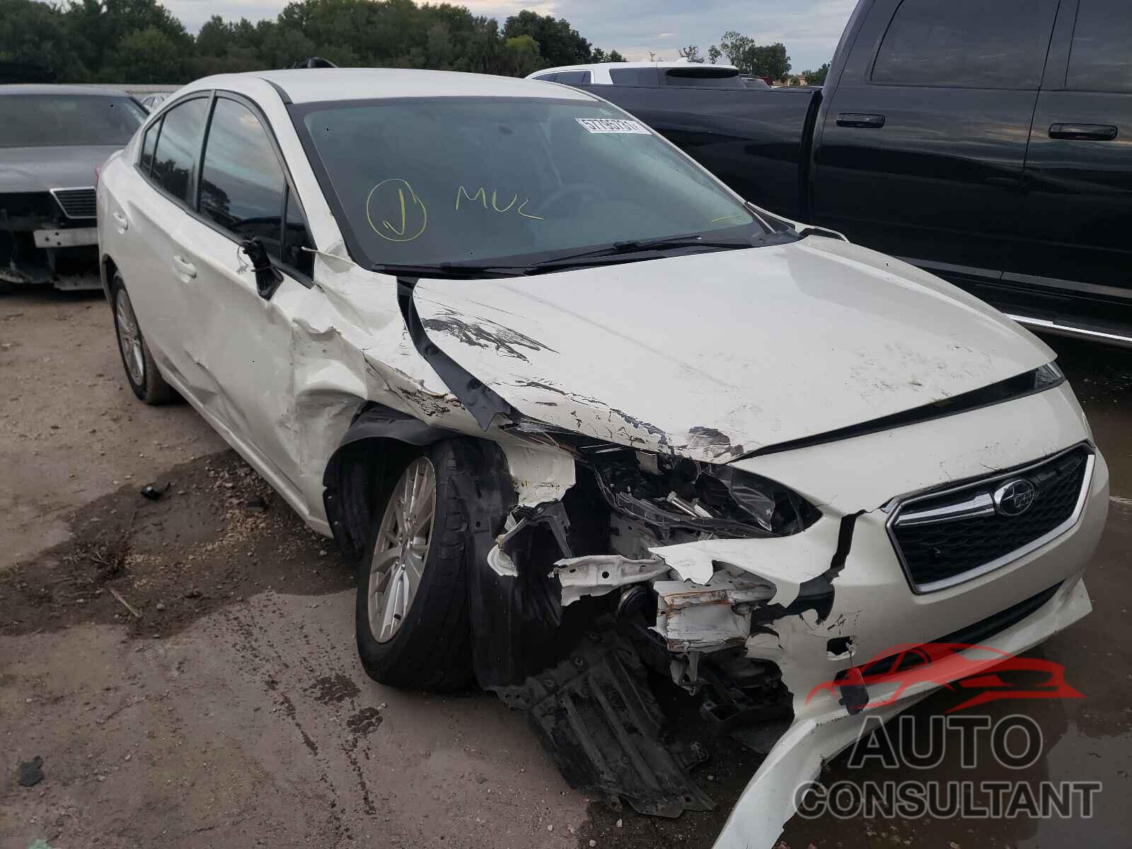 SUBARU IMPREZA 2017 - 4S3GKAB65H3616464