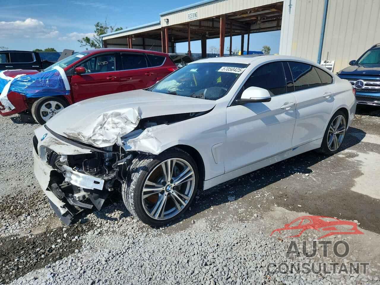 BMW 4 SERIES 2017 - WBA4E3C35HG187374