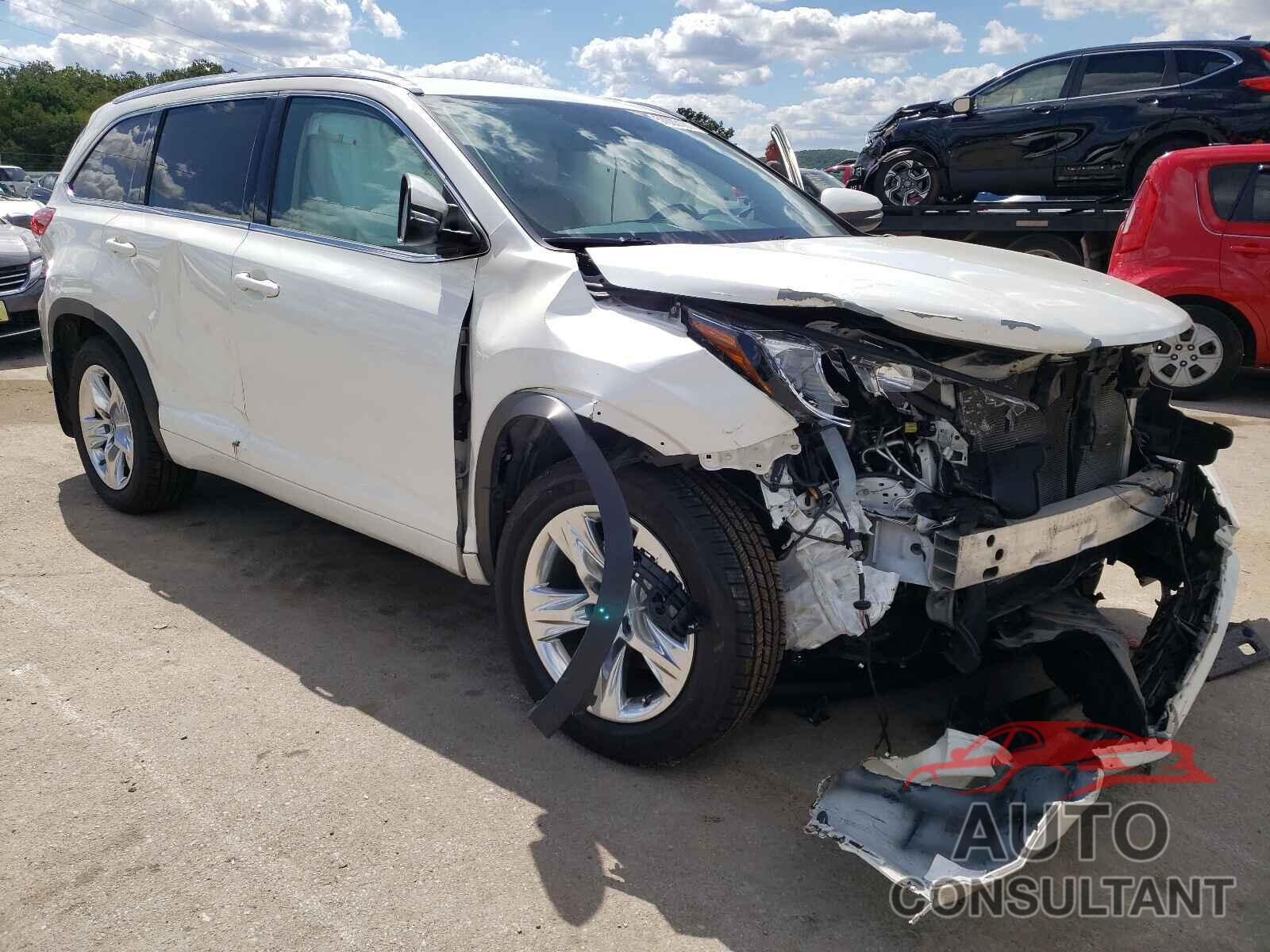 TOYOTA HIGHLANDER 2018 - 5TDDZRFH6JS836158