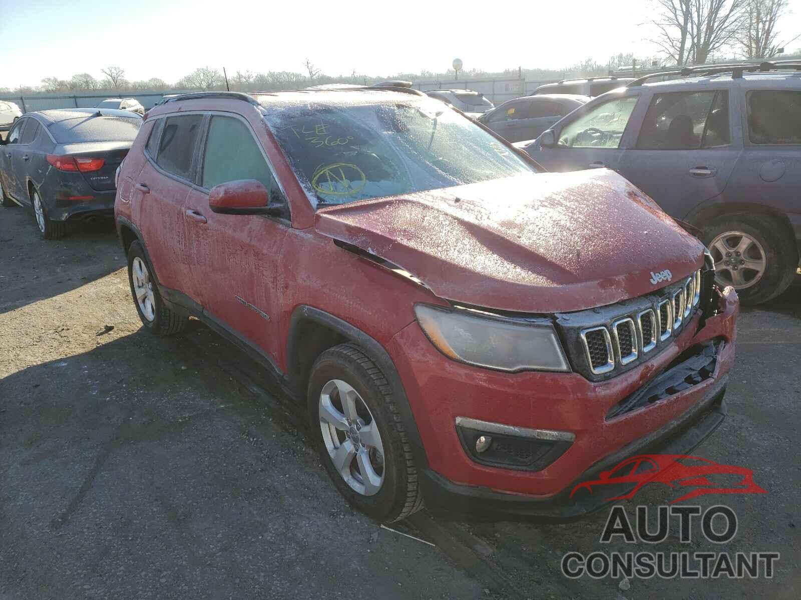 JEEP COMPASS 2017 - 3C4NJDBB7HT618701