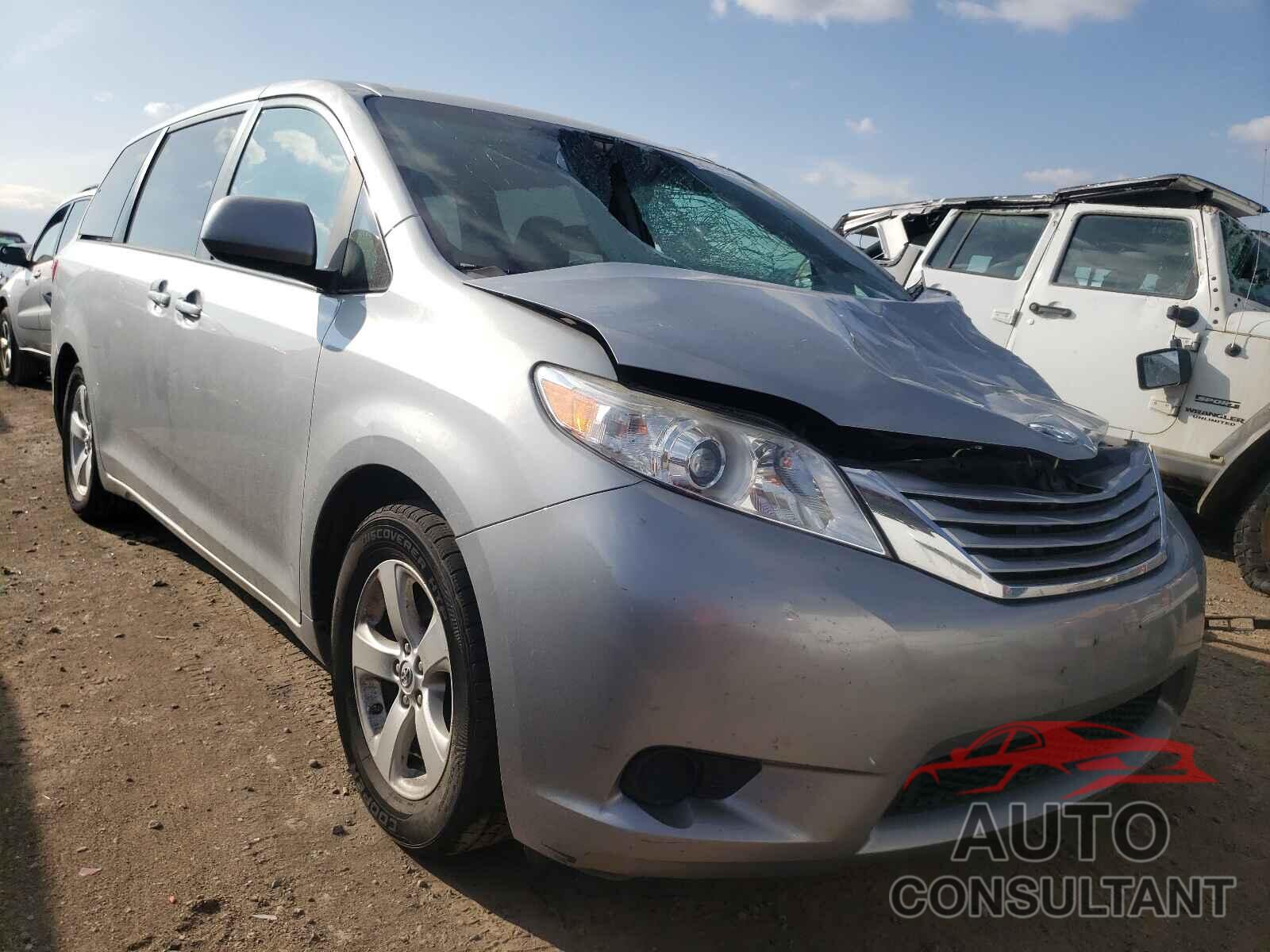 TOYOTA SIENNA 2016 - 5TDKK3DCXGS694275