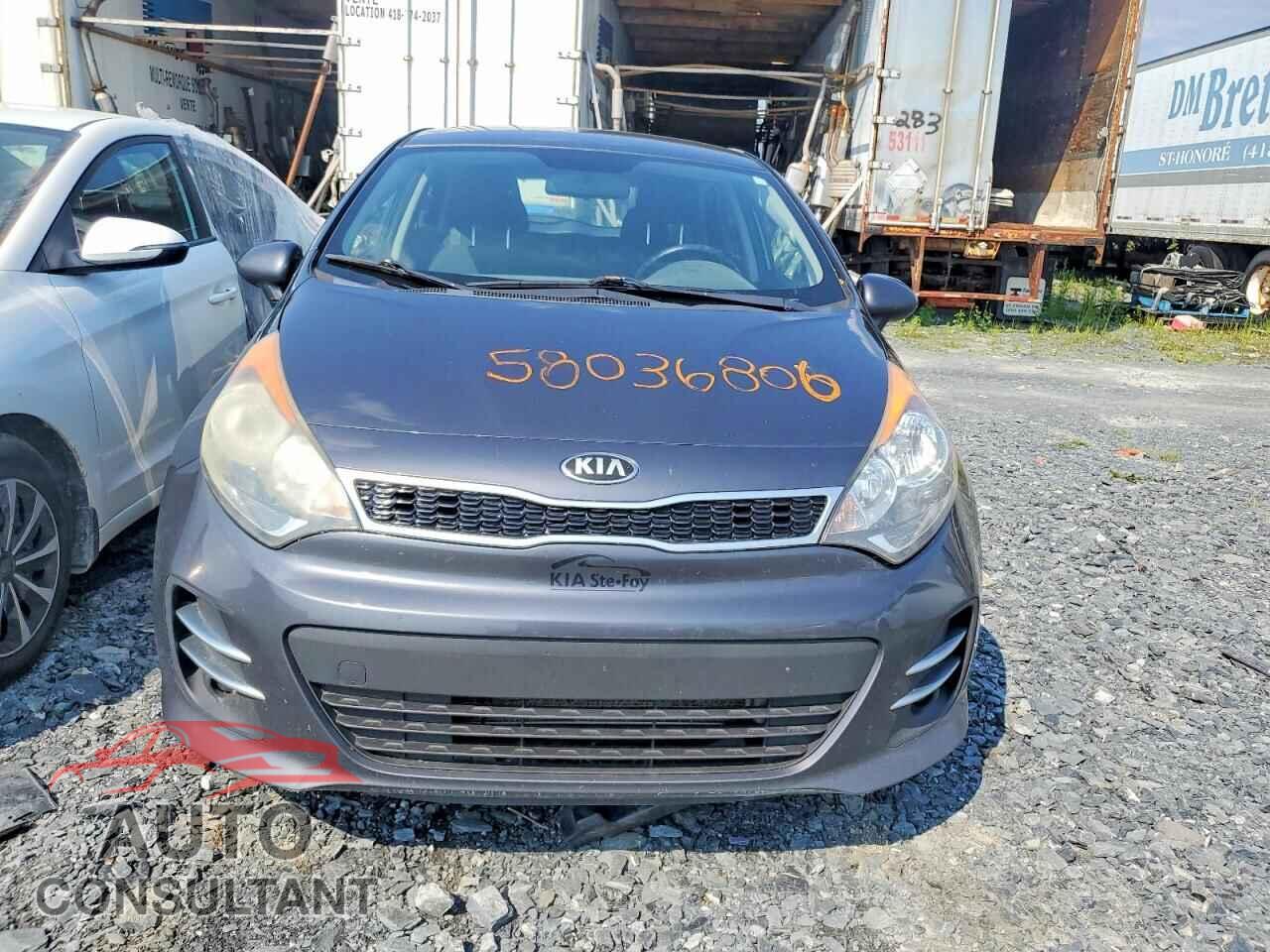 KIA RIO 2017 - KNADN5A3XH6022957