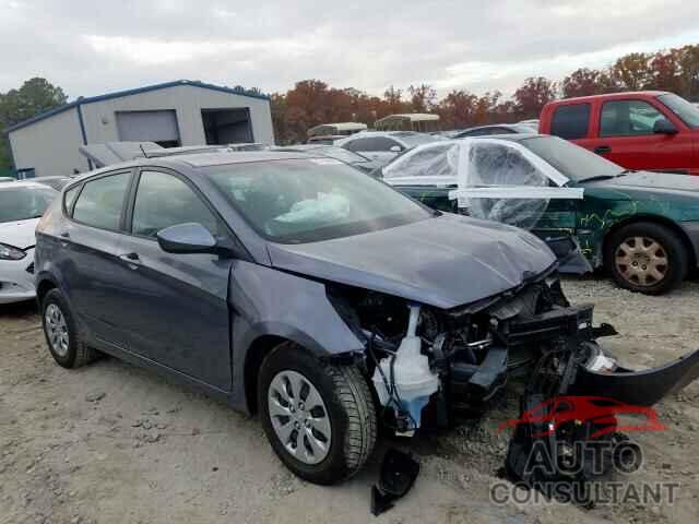 HYUNDAI ACCENT 2017 - KMHCT5AE1HU334548