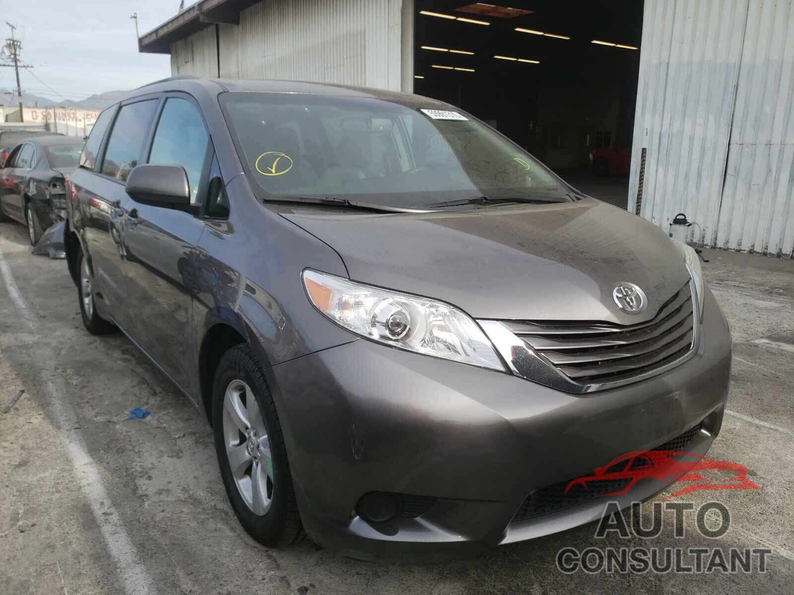 TOYOTA SIENNA 2017 - 5TDKZ3DC2HS811702