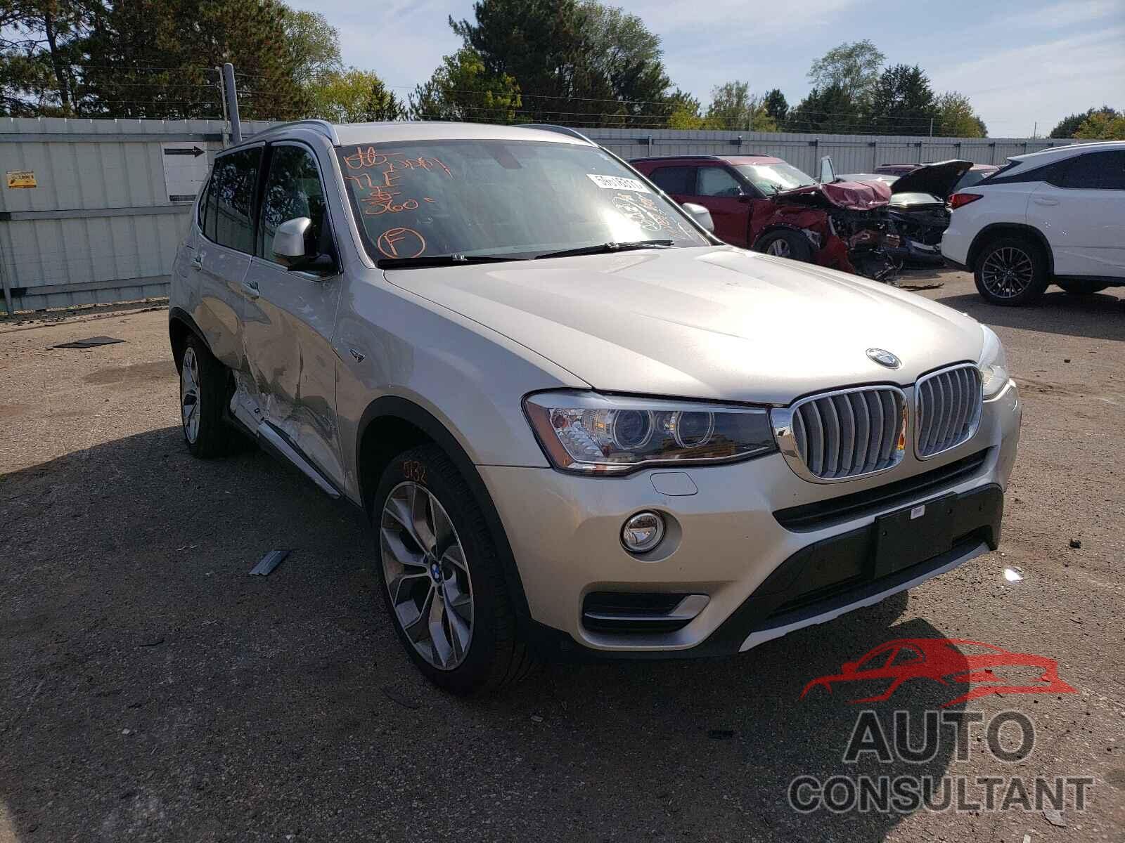 BMW X3 2016 - 5UXWX9C59G0D74099