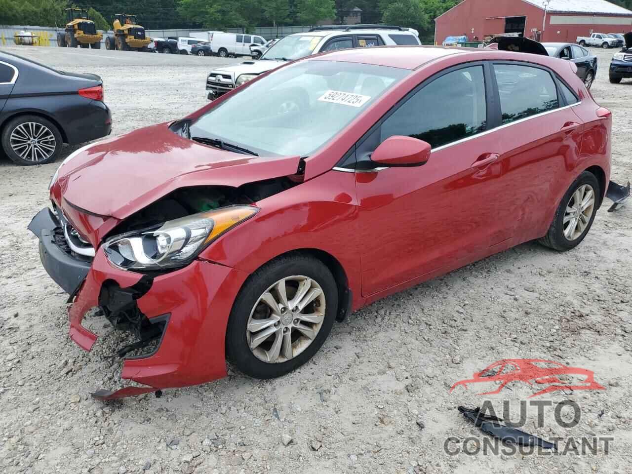 HYUNDAI ELANTRA 2013 - KMHD35LE2DU137173