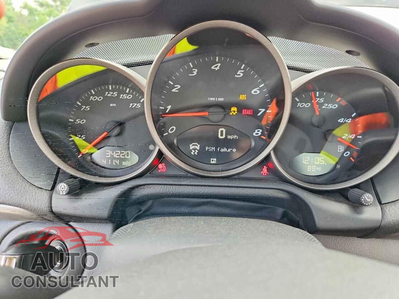 PORSCHE CAYMAN 2011 - WP0AA2A86BU760172
