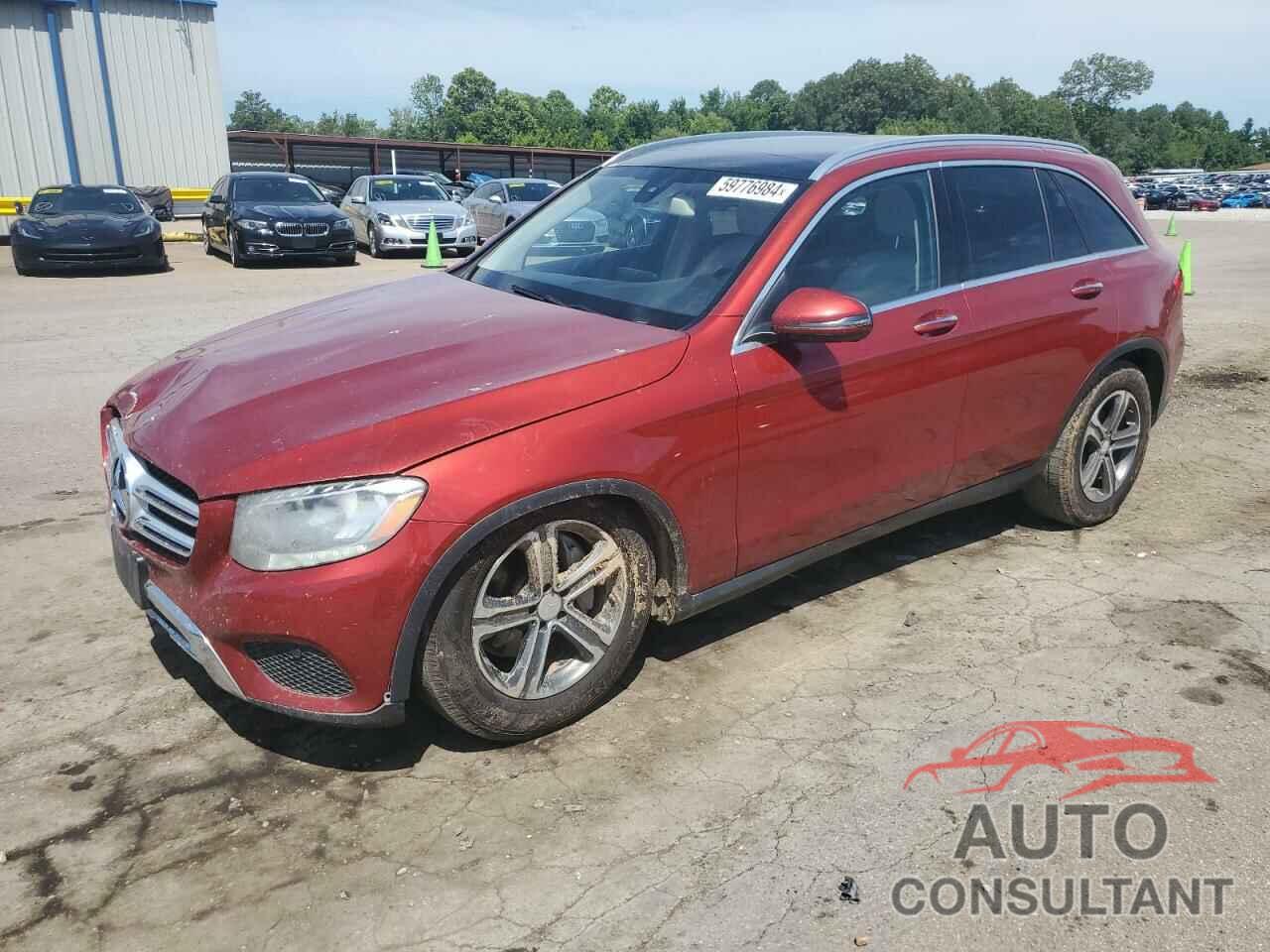 MERCEDES-BENZ GLC-CLASS 2016 - WDC0G4JBXGF087748