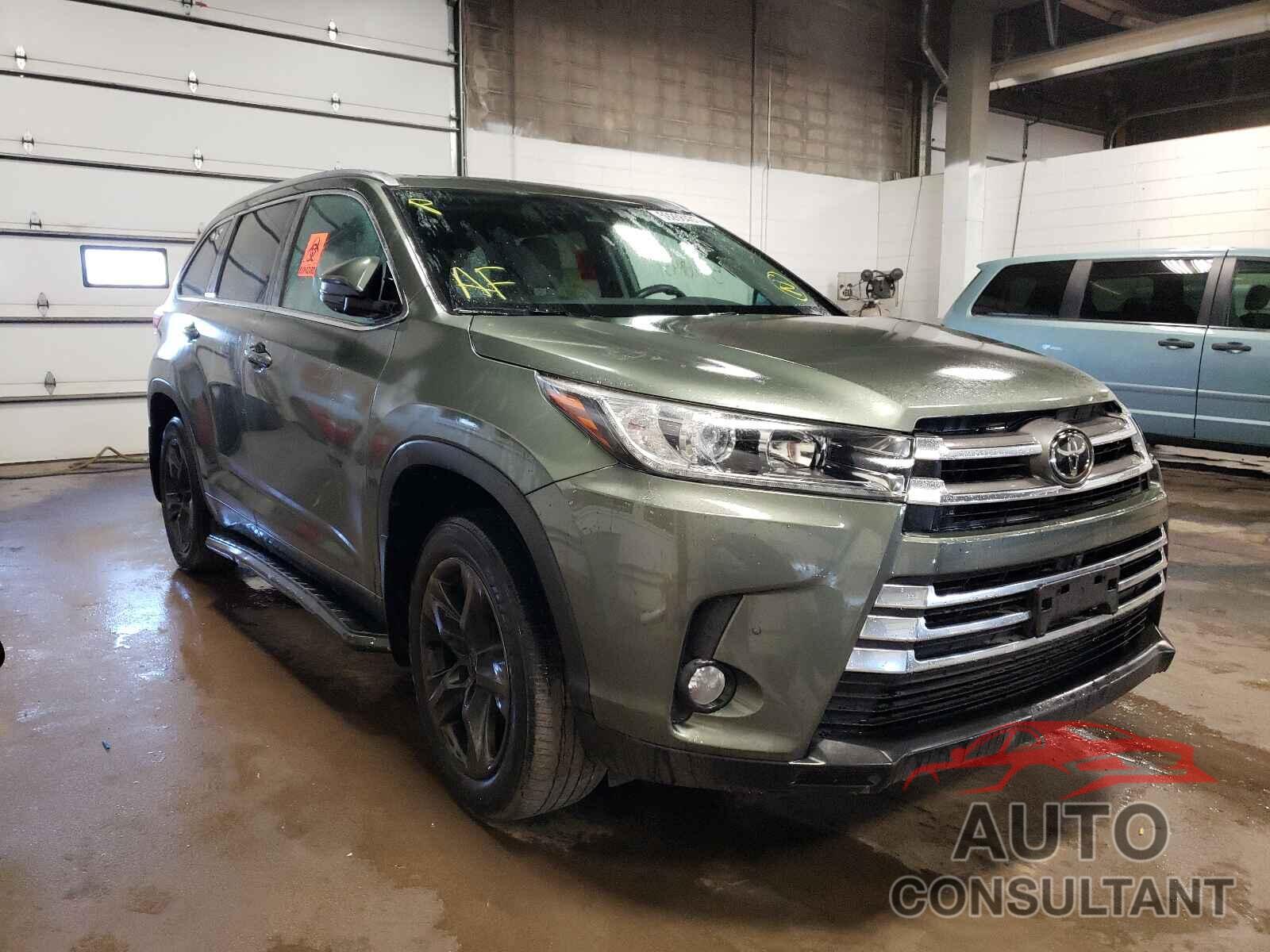 TOYOTA HIGHLANDER 2018 - 5TDDZRFH4JS827216