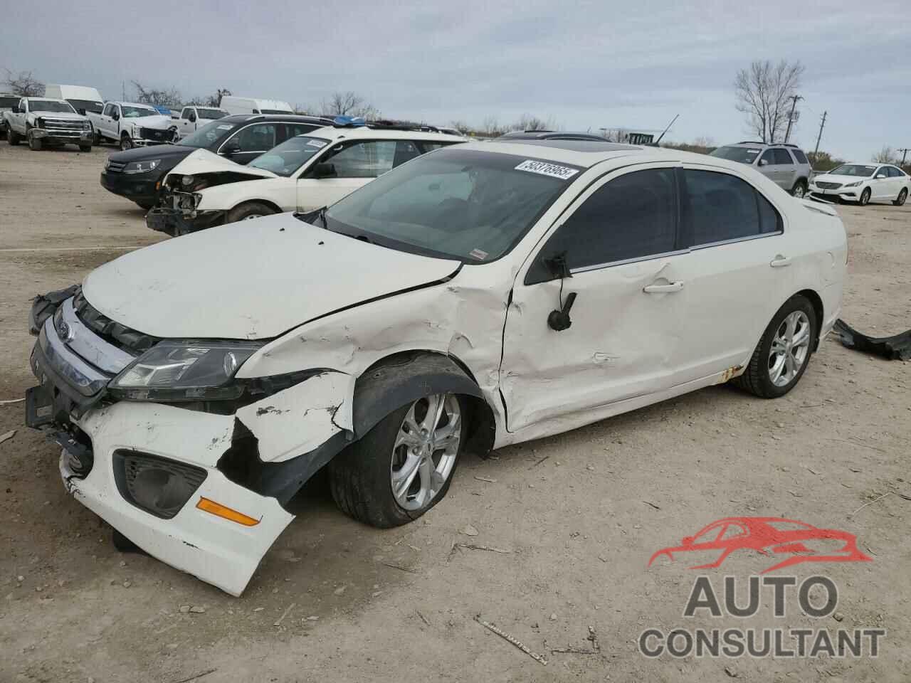 FORD FUSION 2012 - 3FAHP0HG1CR186643