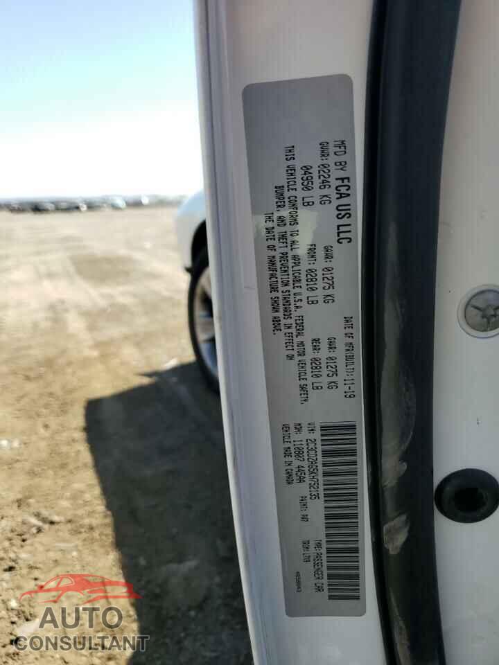 DODGE CHALLENGER 2019 - 2C3CDZAG5KH752135