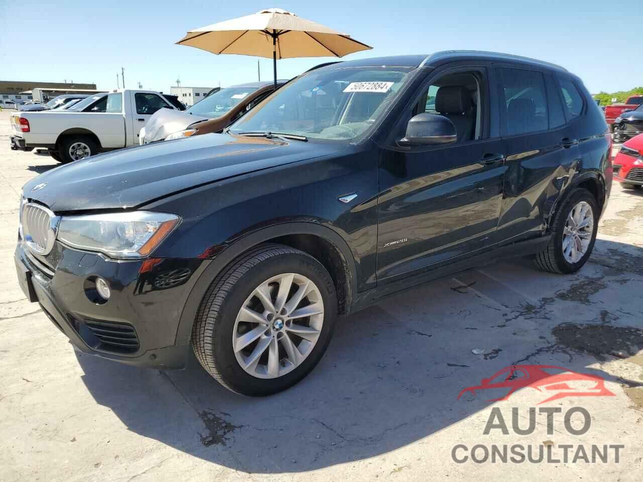 BMW X3 2016 - 5UXWX9C52G0D80147