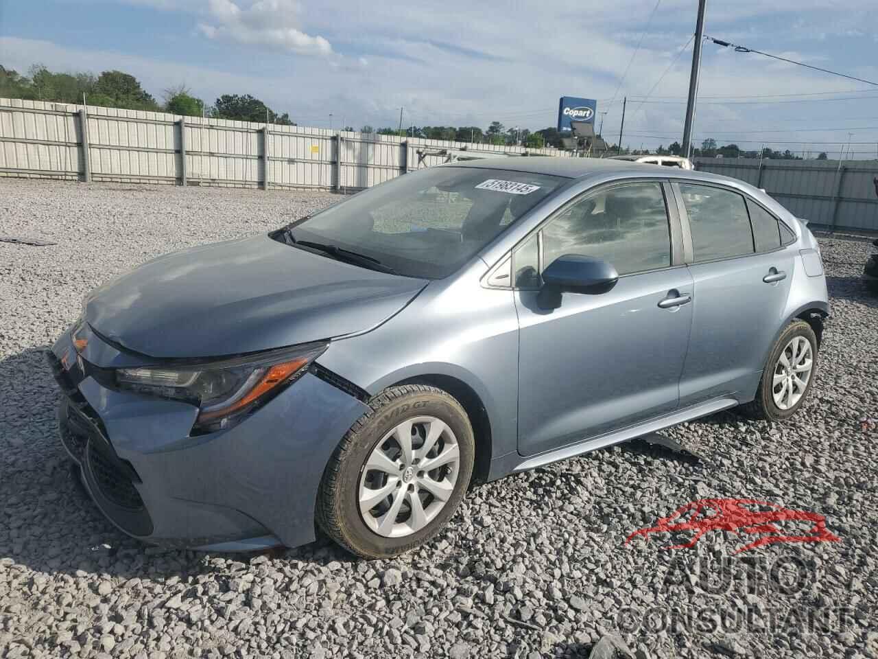 TOYOTA COROLLA 2021 - JTDEPMAE2MJ182853