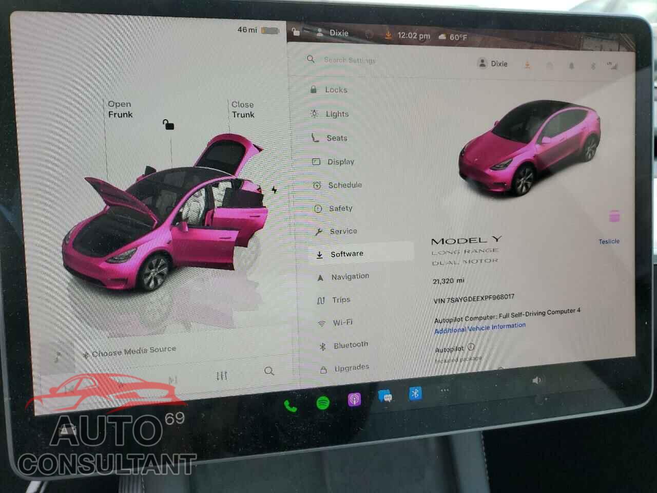 TESLA MODEL Y 2023 - 7SAYGDEEXPF968017
