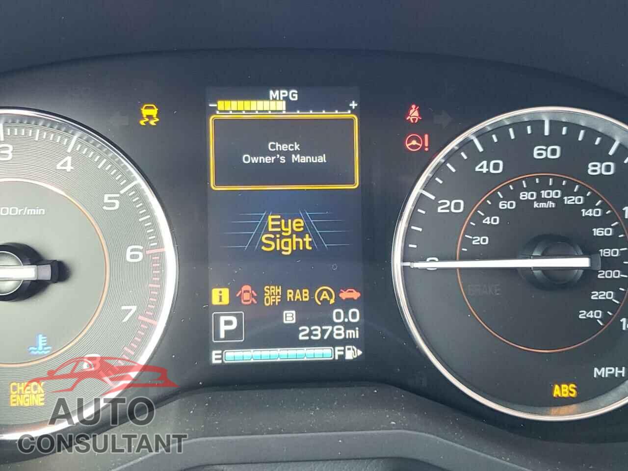 SUBARU CROSSTREK 2022 - JF2GTHMC6N8208564