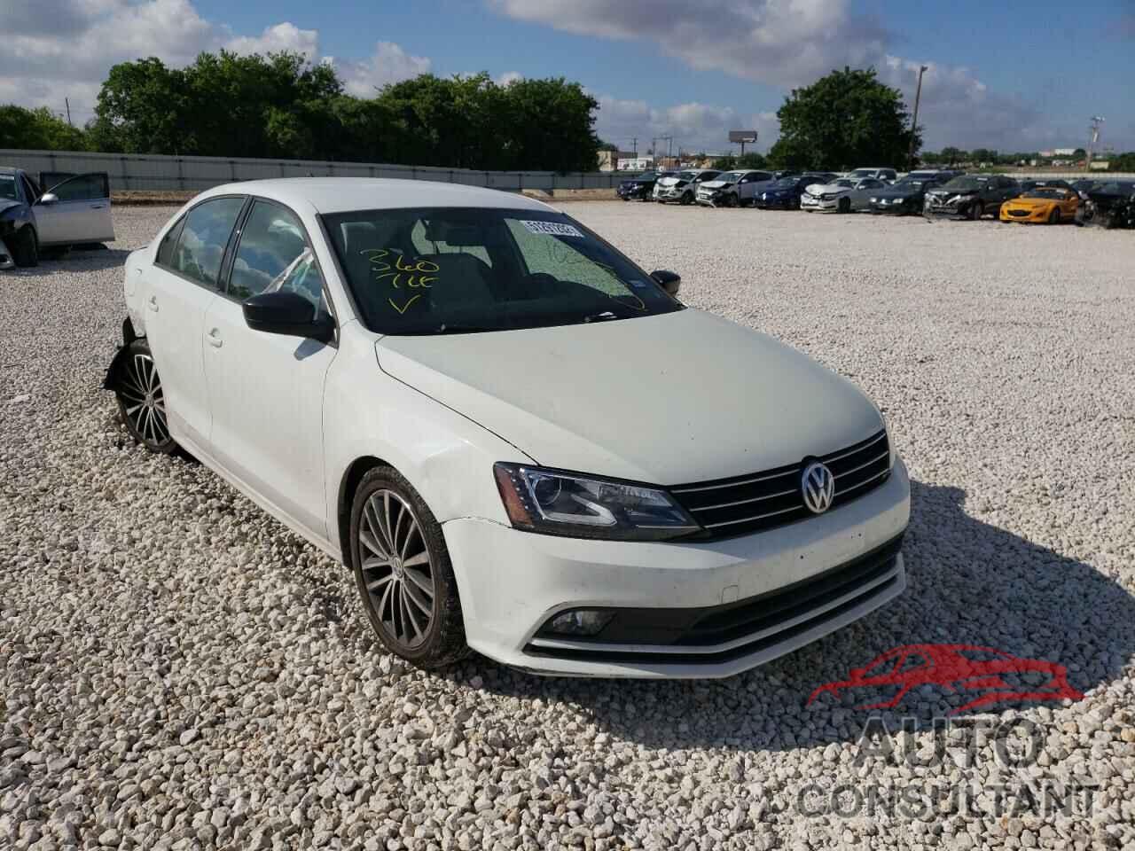 VOLKSWAGEN JETTA 2016 - 3VWD17AJ7GM309001