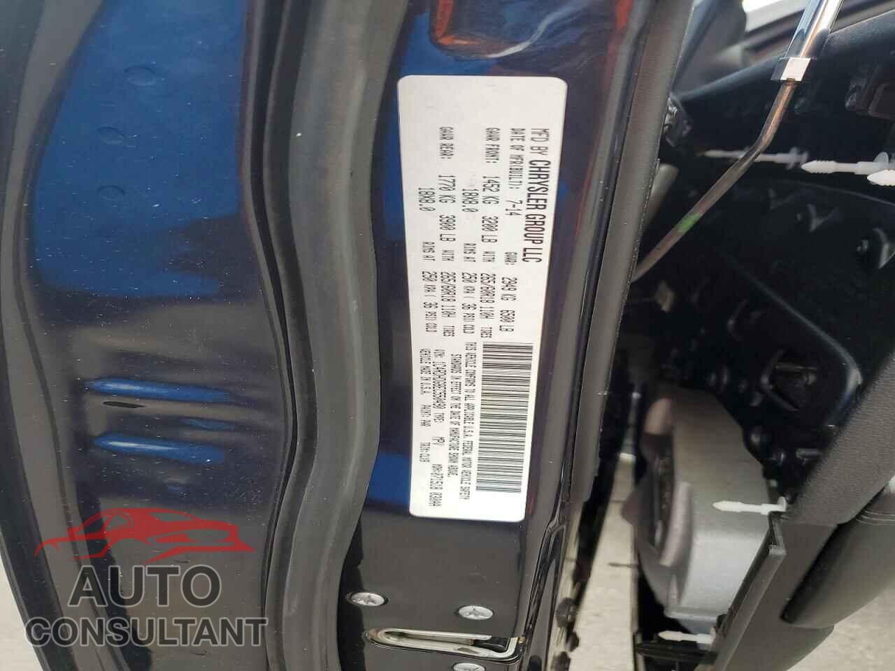 DODGE DURANGO 2014 - 1C4RDHDG8EC550490