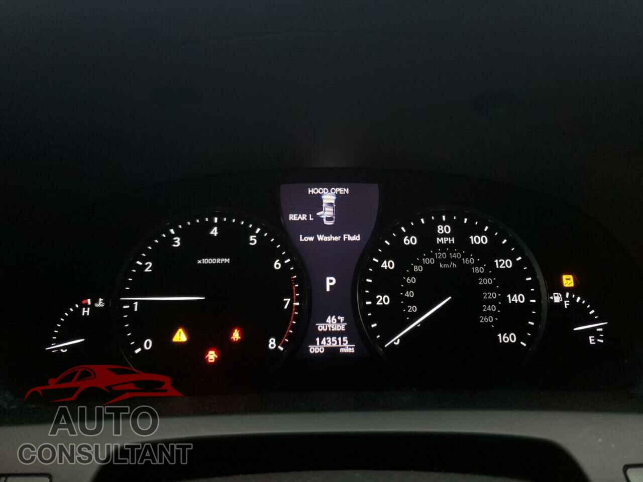 LEXUS LS460 2013 - JTHCL5EF8D5017960