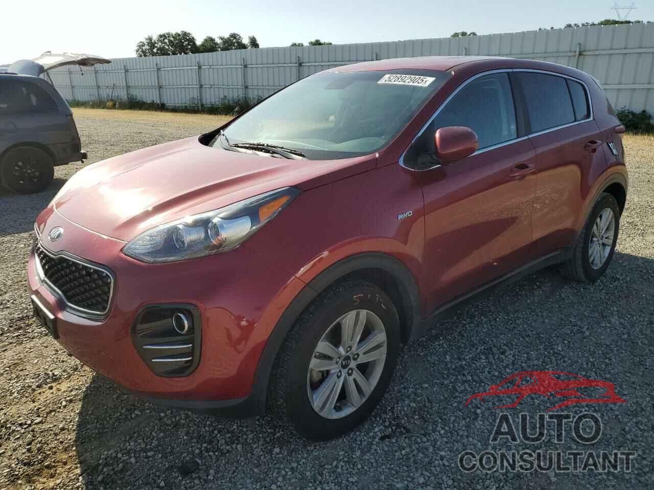 KIA SPORTAGE 2017 - KNDPMCAC7H7159632