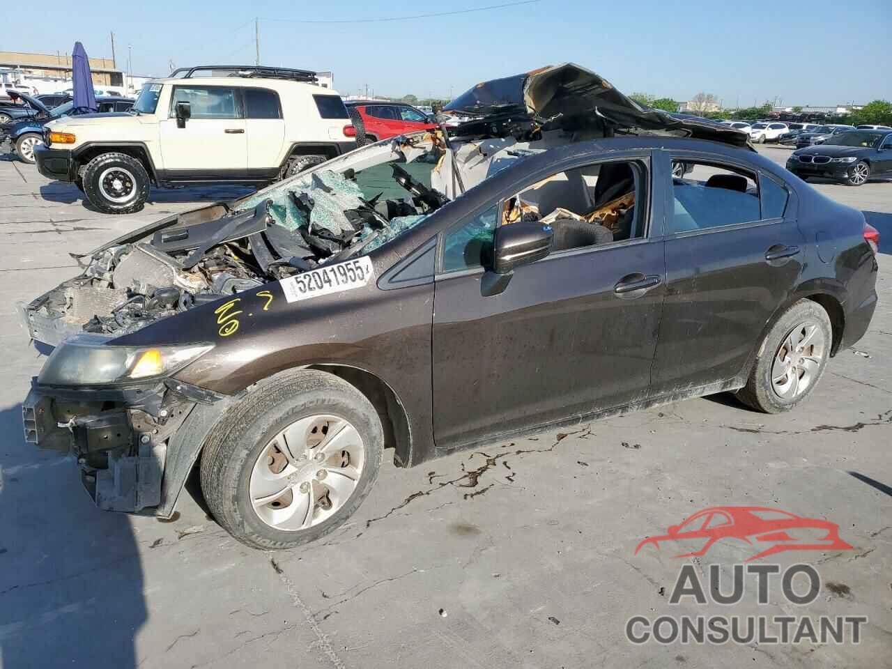 HONDA CIVIC 2014 - 2HGFB2F51EH554297