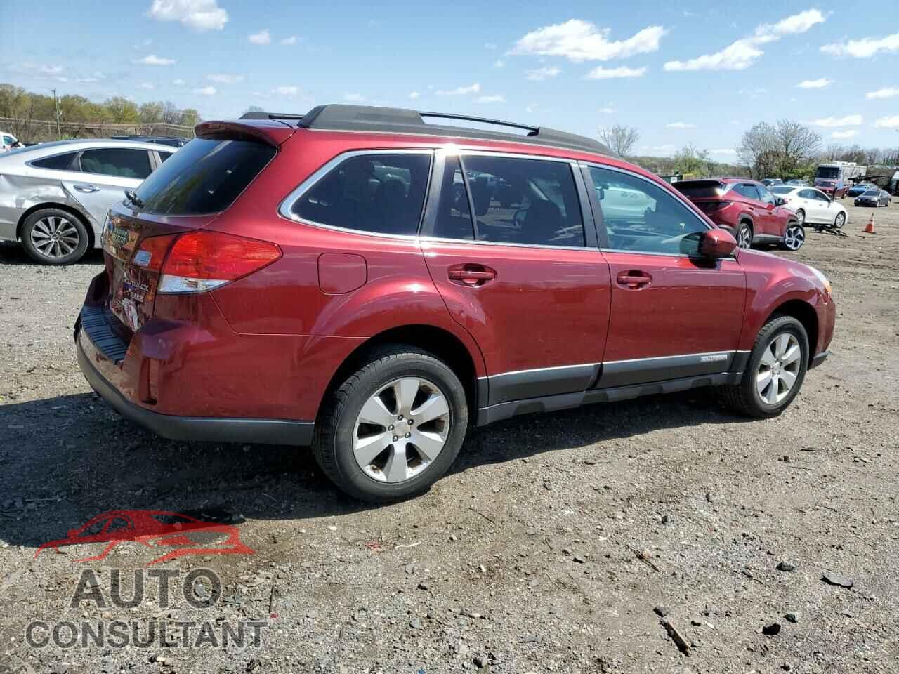 SUBARU OUTBACK 2012 - 4S4BRBCC9C3236323
