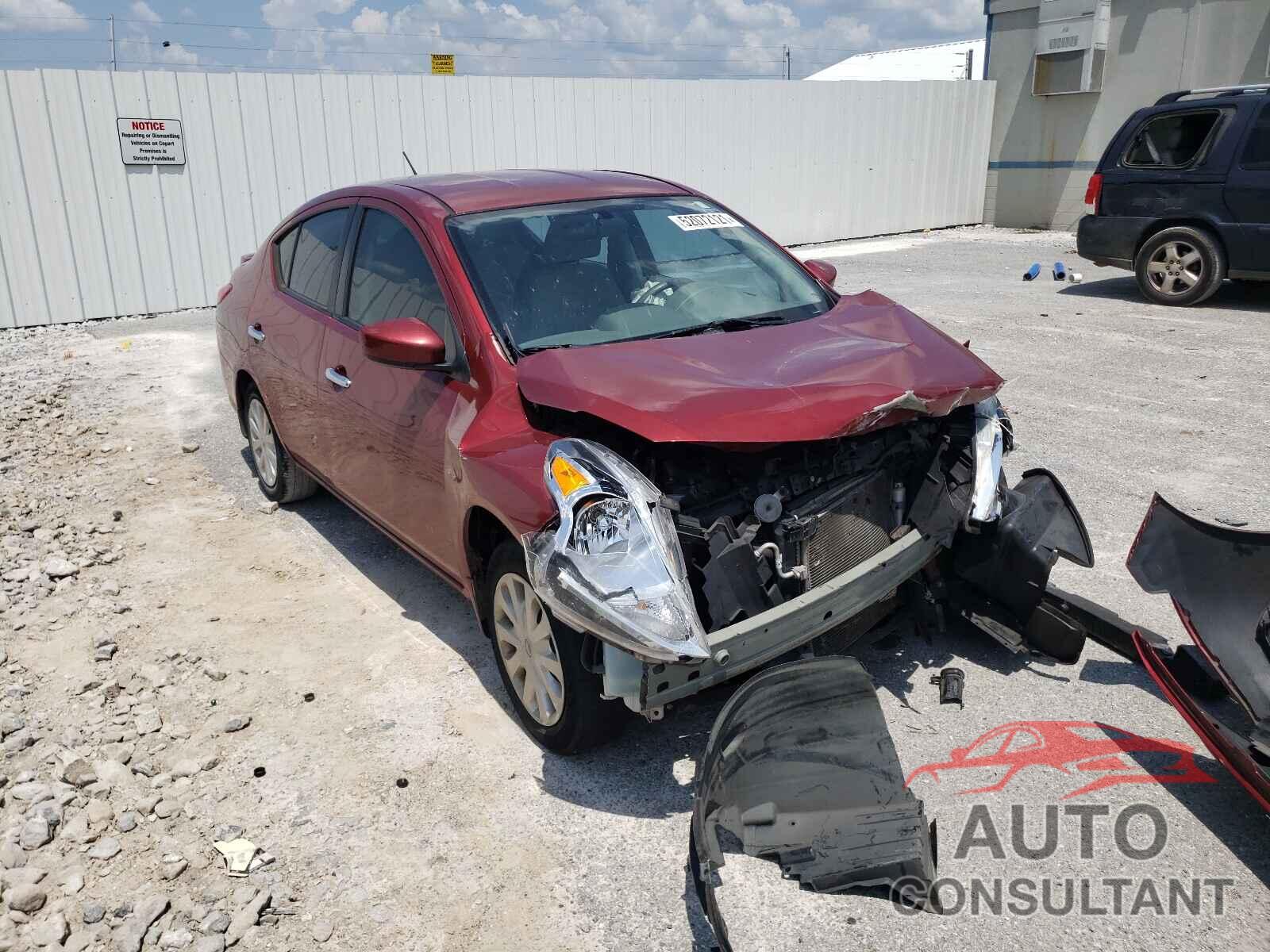 NISSAN VERSA 2016 - 3N1CN7APXGL853671