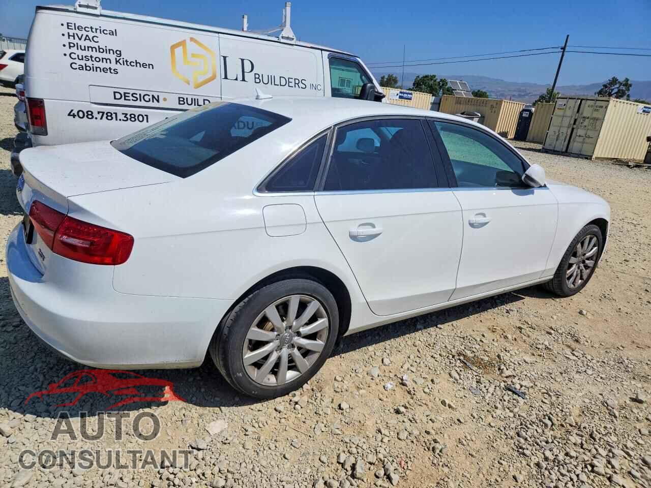 AUDI A4 2013 - WAUAFAFL8DA160666