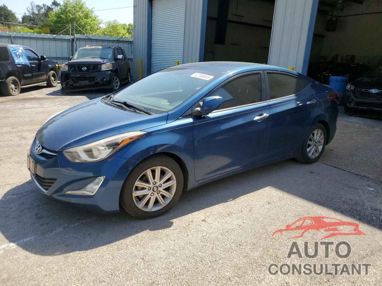 HYUNDAI ELANTRA 2015 - KMHDH4AE5FU389145