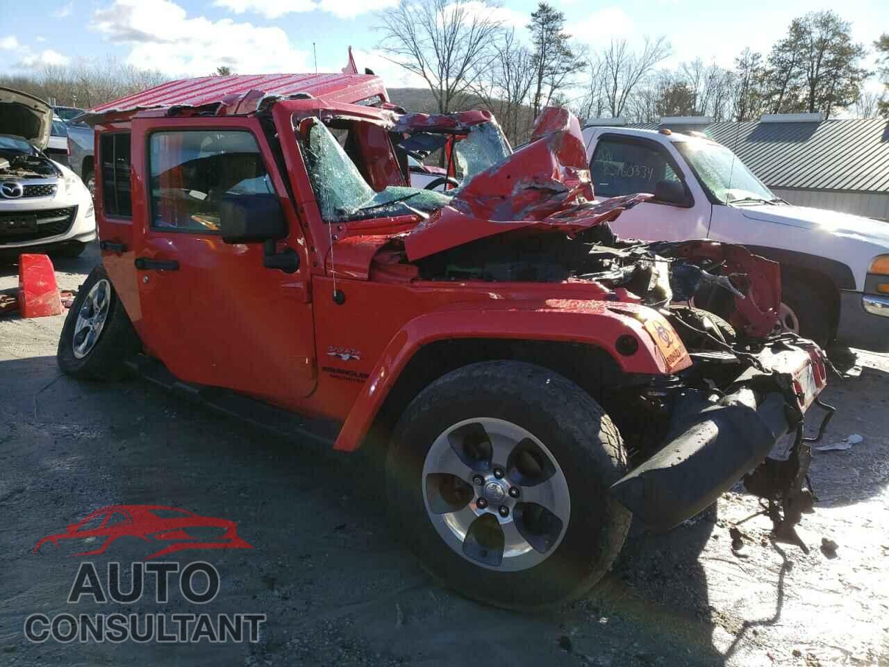 JEEP WRANGLER 2017 - 1C4BJWEG3HL534523