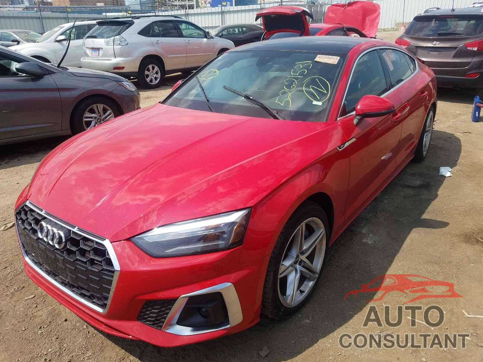 AUDI A5 2021 - WAUDACF56MA044438