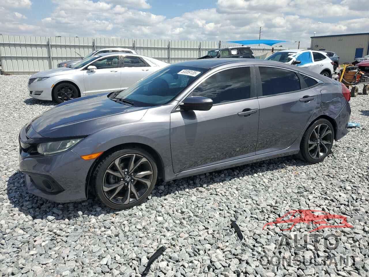 HONDA CIVIC 2019 - 2HGFC2F86KH590862