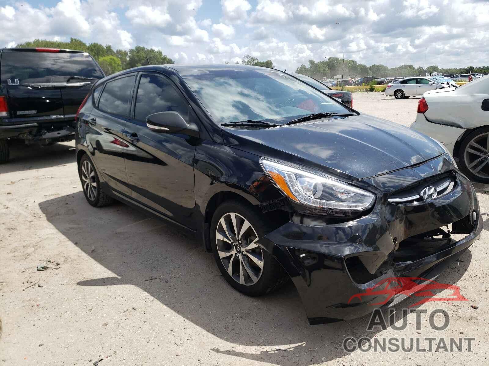 HYUNDAI ACCENT 2016 - KMHCU5AE9GU248979