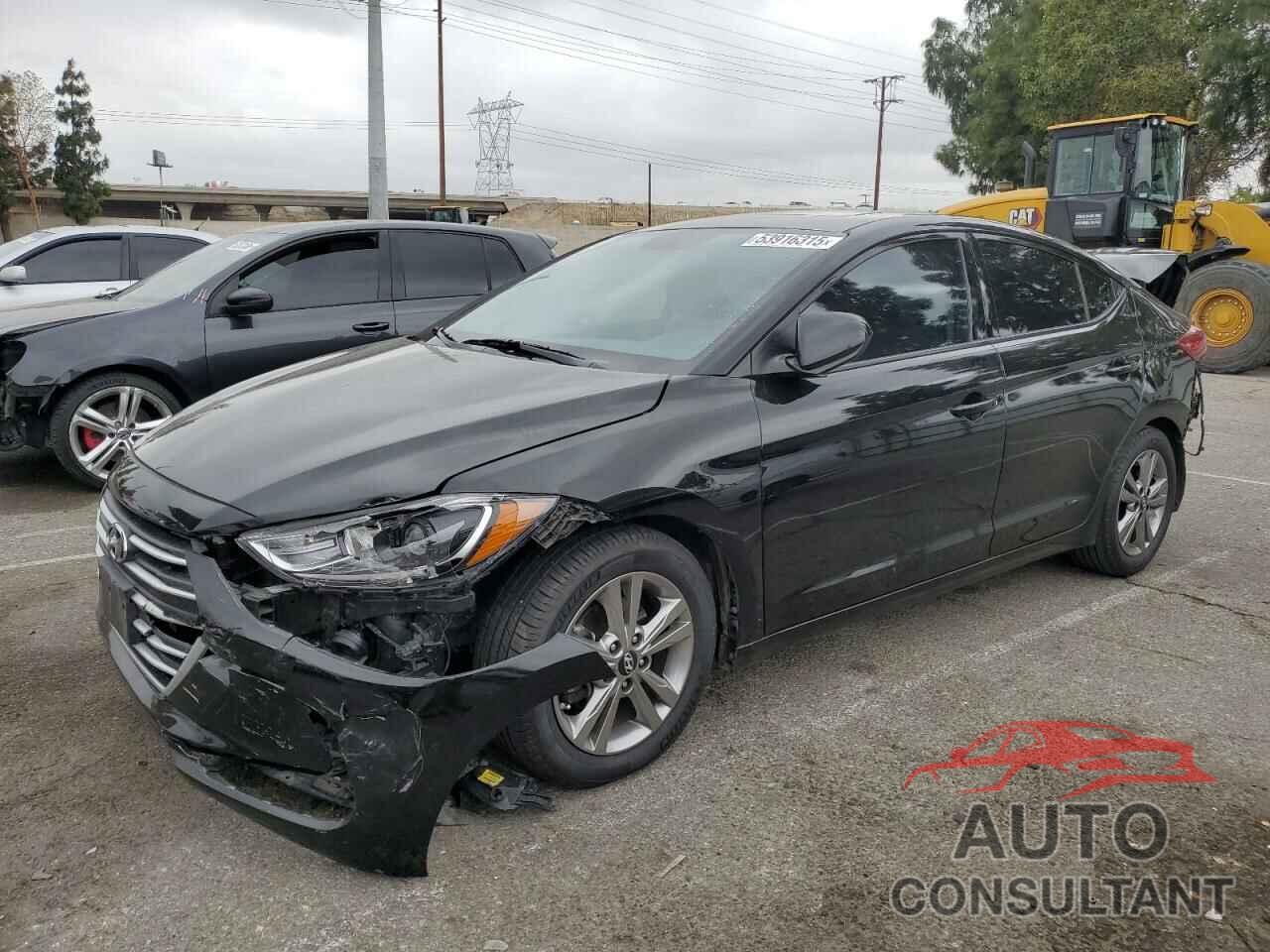 HYUNDAI ELANTRA 2018 - KMHD84LF3JU629291