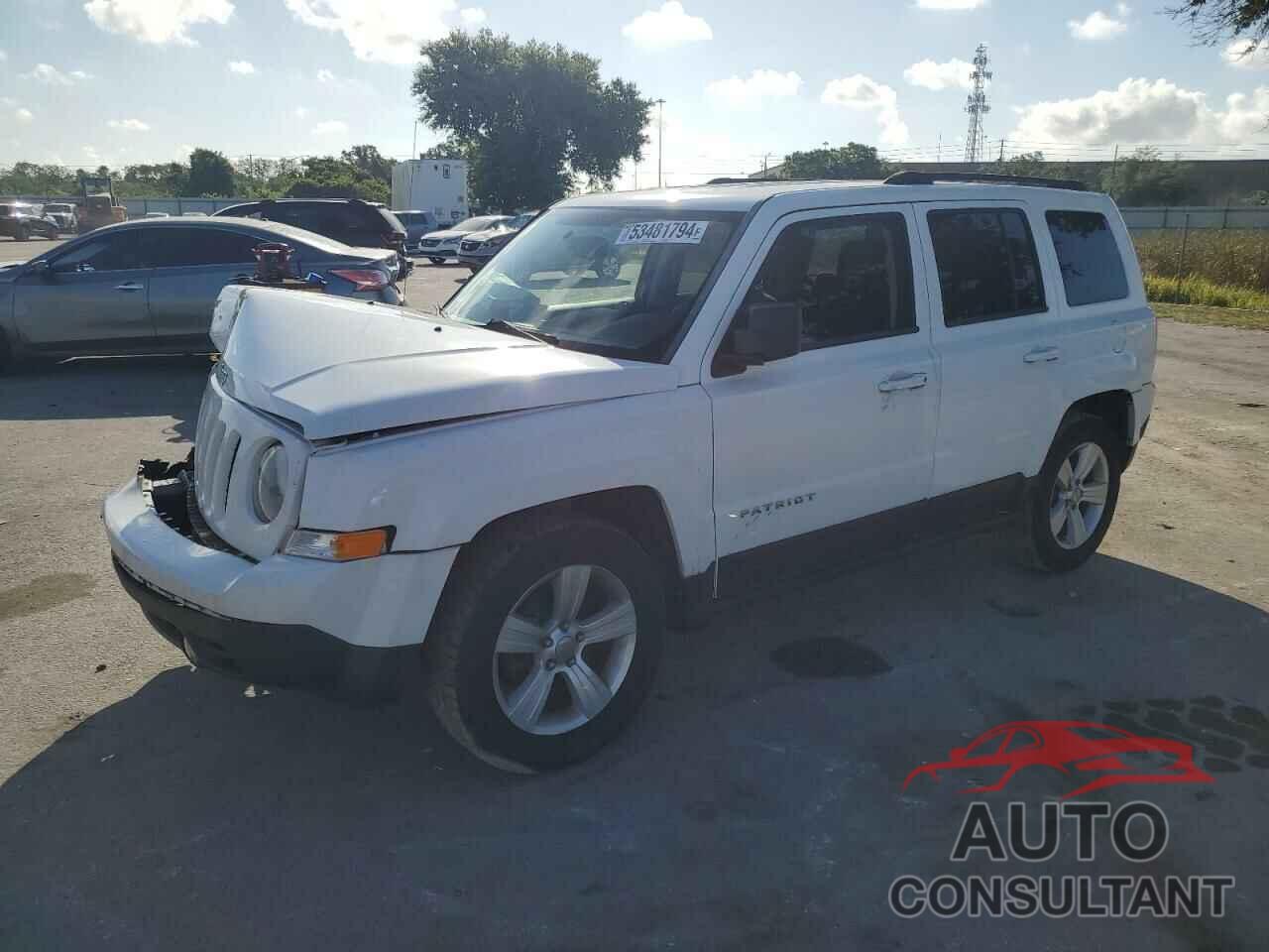 JEEP PATRIOT 2016 - 1C4NJPBBXGD603650