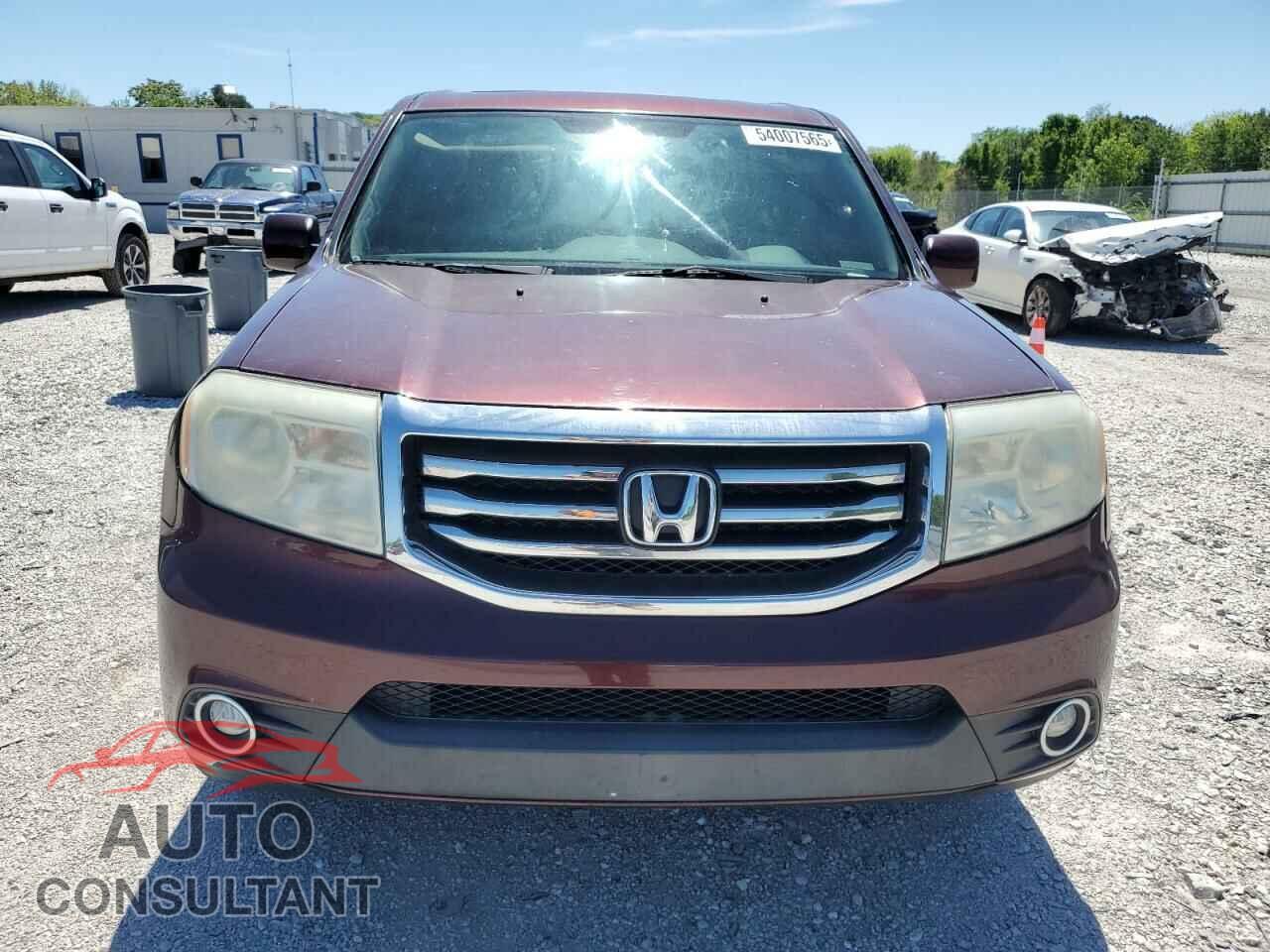 HONDA PILOT 2013 - 5FNYF3H61DB044480