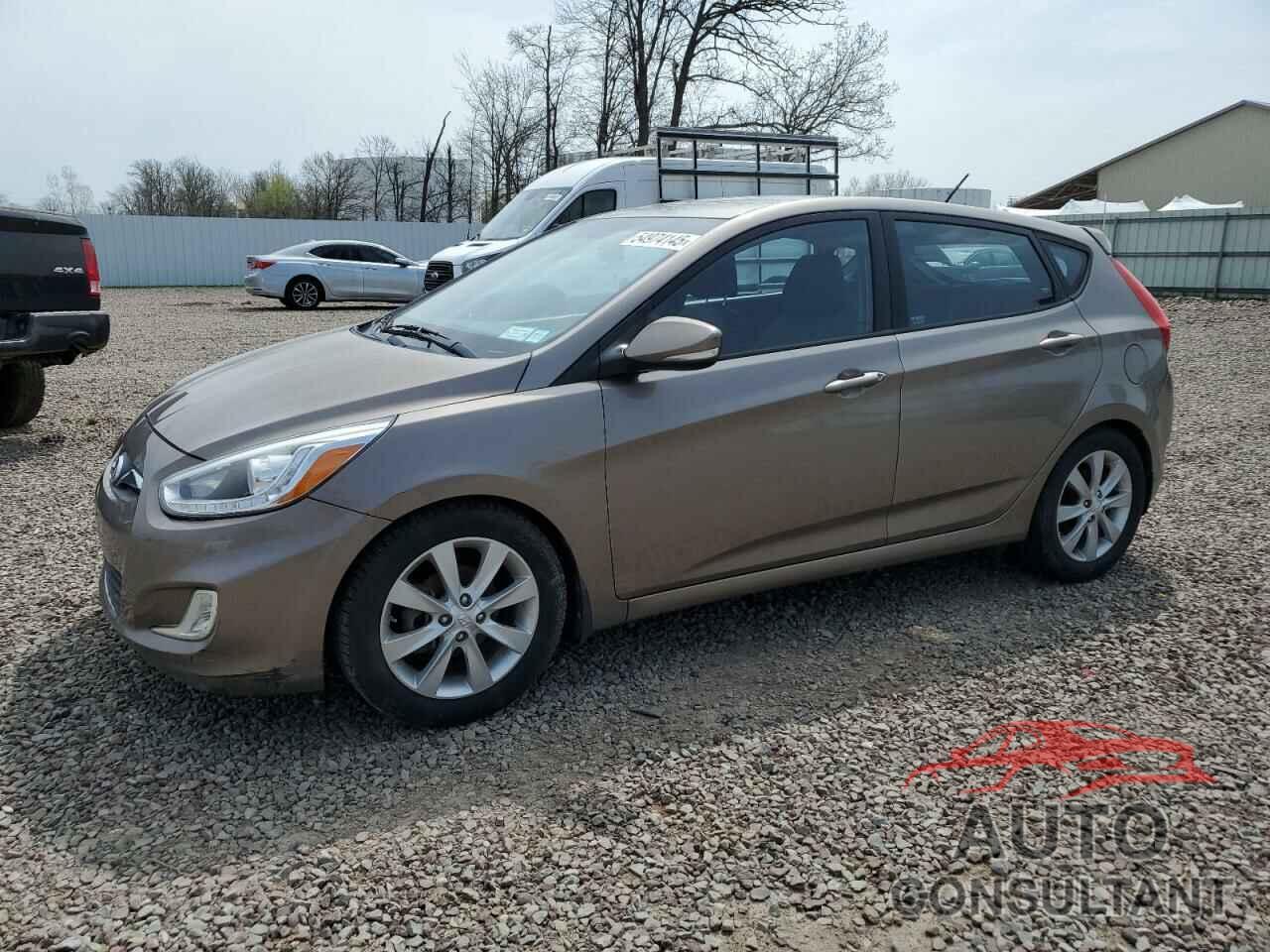 HYUNDAI ACCENT 2014 - KMHCU5AE8EU175200