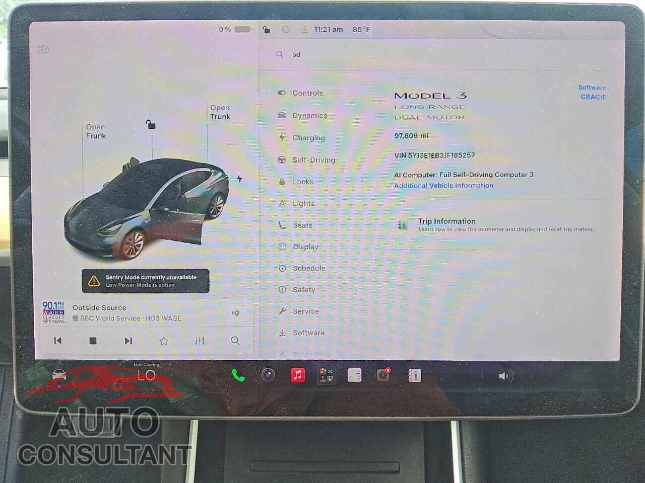 TESLA MODEL 3 2018 - 5YJ3E1EB3JF185257